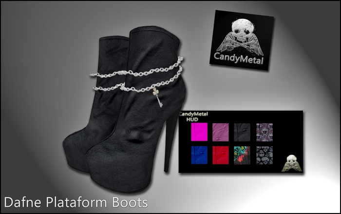 ~CandyMetal~ Dafne Plataforms Boots