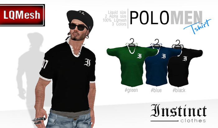Instinct Polo - LQmesh - 3 colors