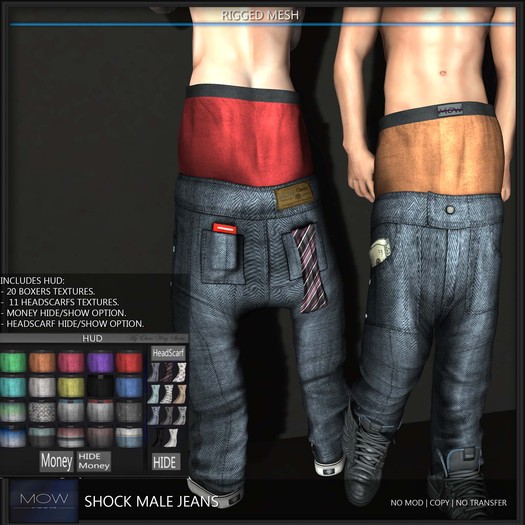 [M.o.w] Shock Male Jeans -DEMO-