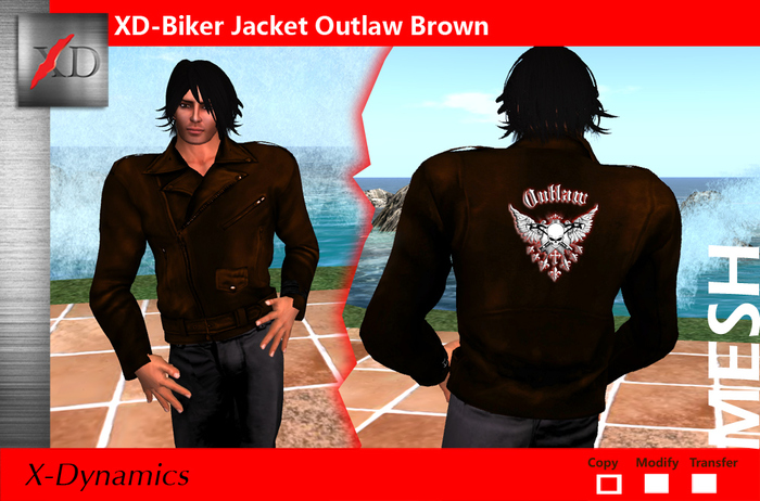 XD Biker Jacket -Dark Evil-Black 1.1