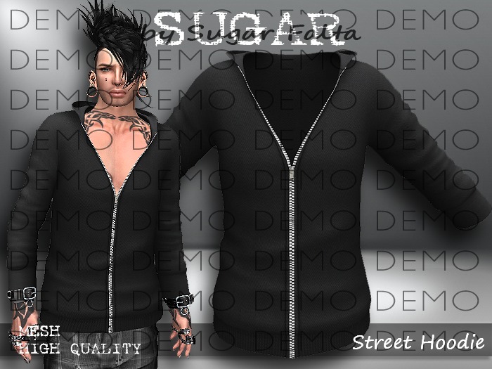SUGAR Street Hoodie MALE - DEMO Boxed