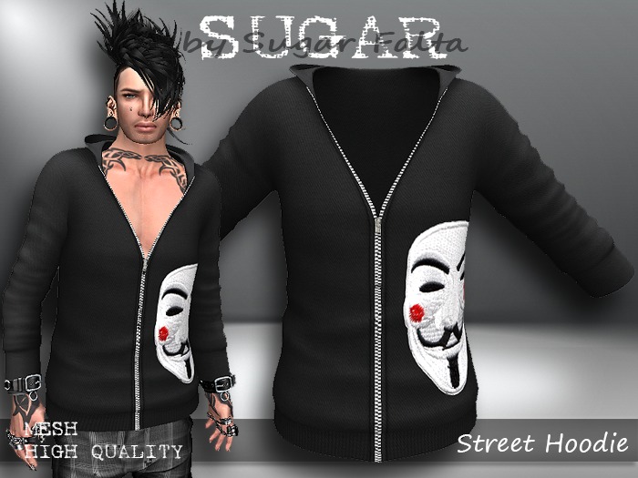 SUGAR Street Hoodie MALE - ANONYMOUS Boxed