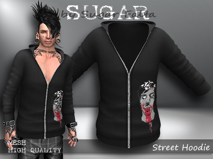 SUGAR Street Hoodie MALE - ZOMBIE2 Boxed
