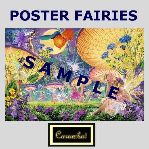 Wall poster Fairies