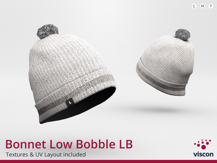 *viscon* Mesh Bonnet Low Bobble LB