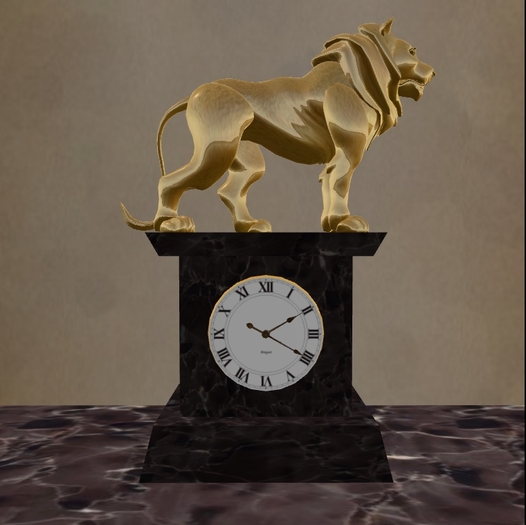 Second Life Marketplace Antique French Clock GMT+1