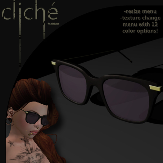 [CF] Jetset Sunglasses w/ texture change (boxed)