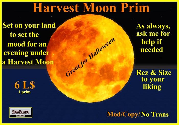 Harvest Moon Prim