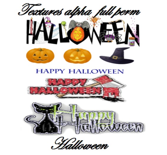 textures alpha halloween