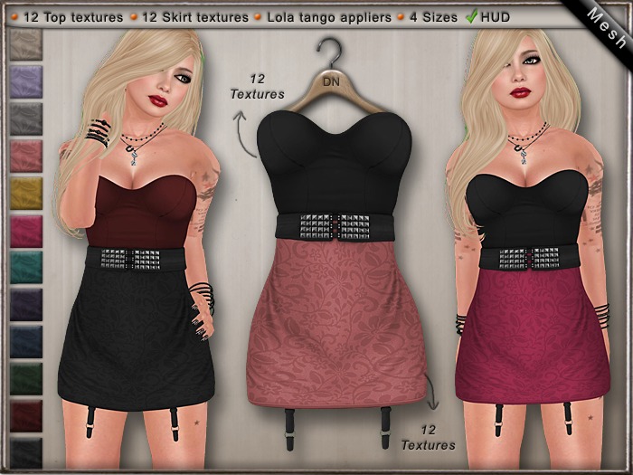 DN Mesh: Shelly Dress HUD