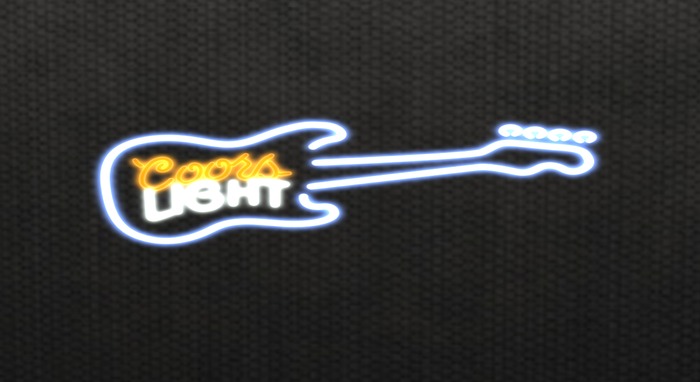 {R&S} Neon Sign (Coors Light)