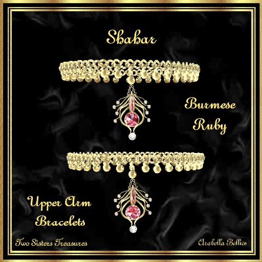 TST - TRILLION'S BLUE AQUAMARINE BRACELET YG