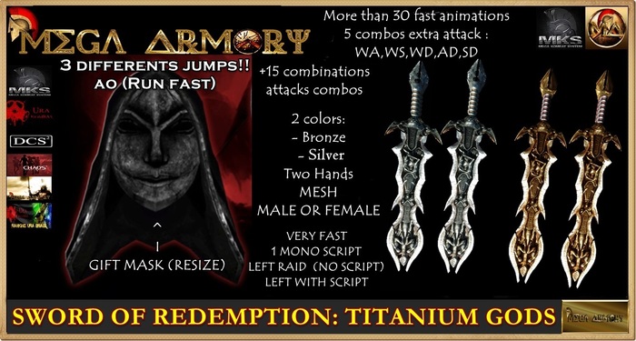 Sword of Redemption: Titanium Gods  >3.0 BOX<..::MEGA ARMORY::.