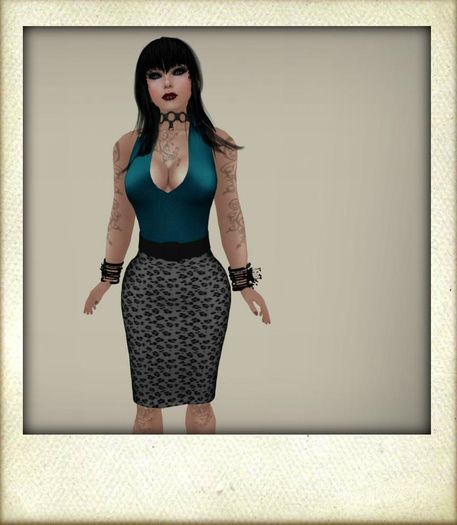PunkD Cha Cha Blue Dress 