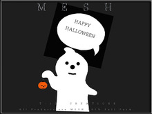 T-3D Creation [Halloween Tree] MESH - Full Perm