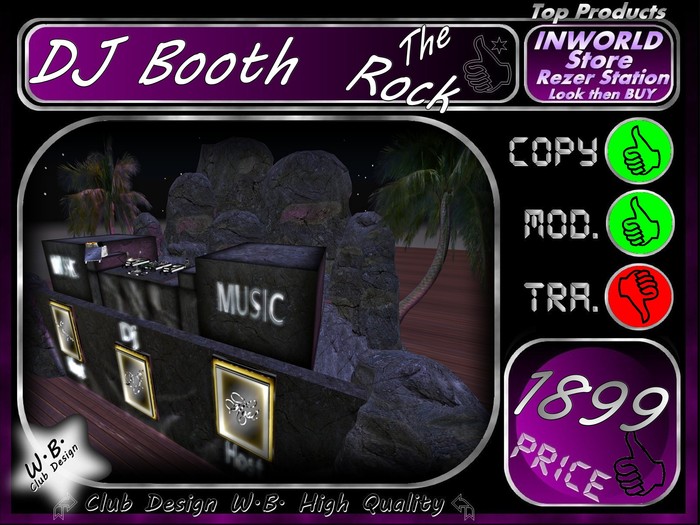 DJ Booth 12 The Rock Set