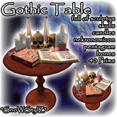 Gothic table 
