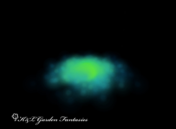 ~K&L~ Paradise Fog FX - particl effect orb for your garden