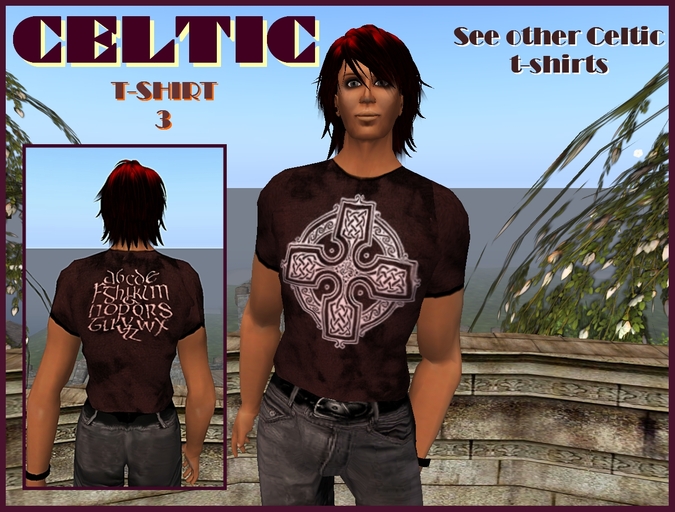 CELTIC T-shirt  3 - Trans