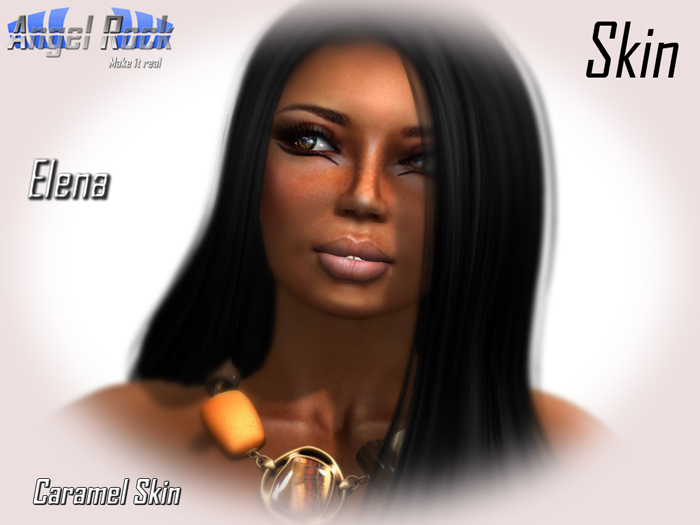 Angel Rock Skin Elena Caramel FAT PACK DEMO