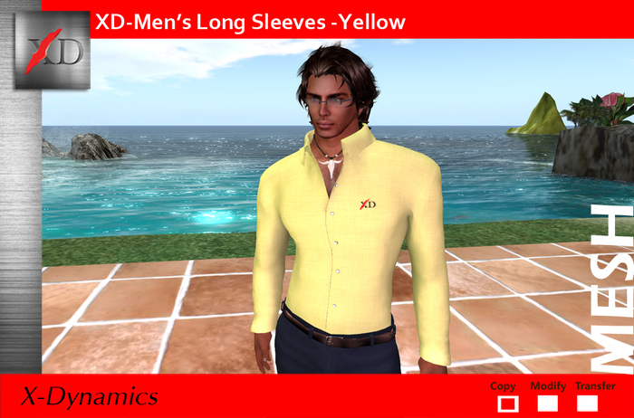 XD Long Sleeves Shirt Pink Stripped