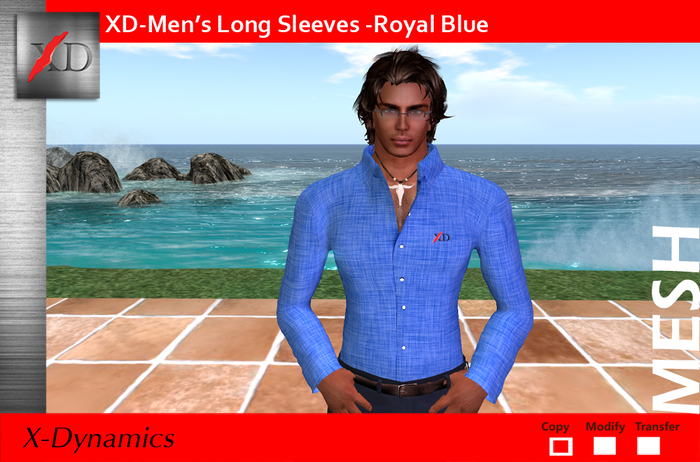 XD Long Sleeves Shirt Pink Stripped