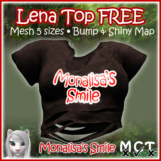 :: Monalisa's Smile :: Lena Top Logo FREEBIE