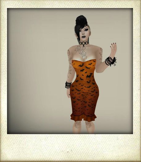 PunkD Out- BattyBelle Mesh Dress 
