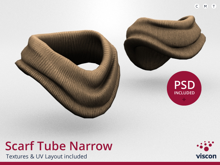 *viscon* Mesh Scarf Tube Narrow