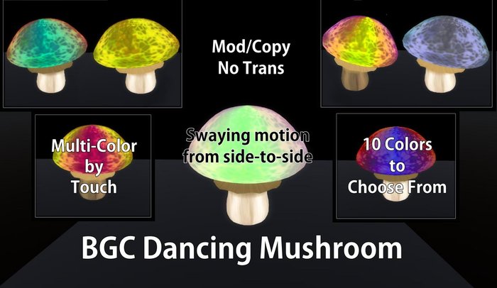 BGC Dancing Mushroom