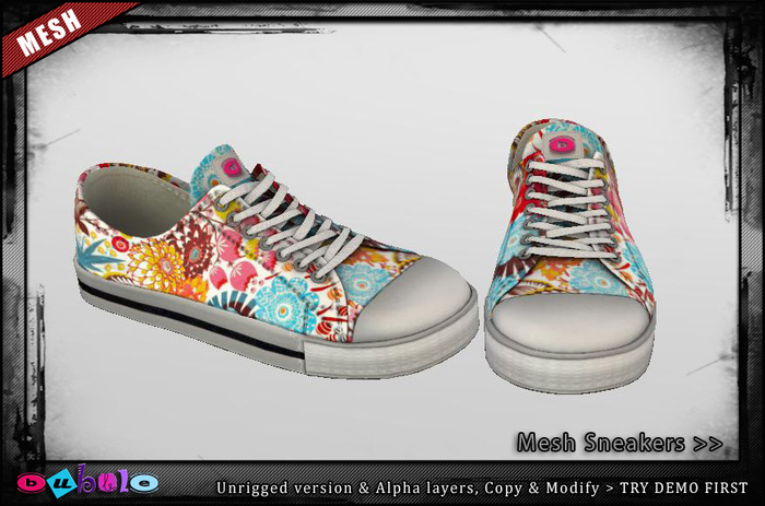 [ bubble ] Mesh Sneakers - Bloom