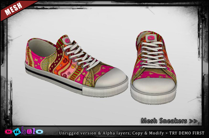 [ bubble ] Mesh Sneakers - Serpentine