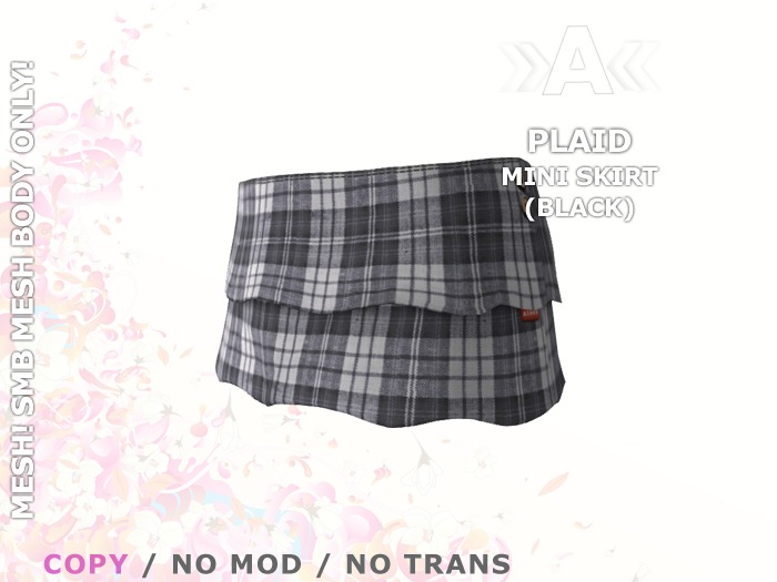 Plaid Mini Skirt (9)