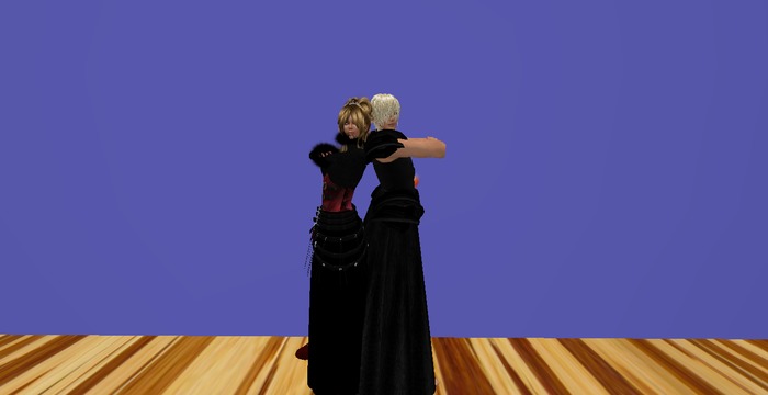 Stand Back to Back Poses Full Perm