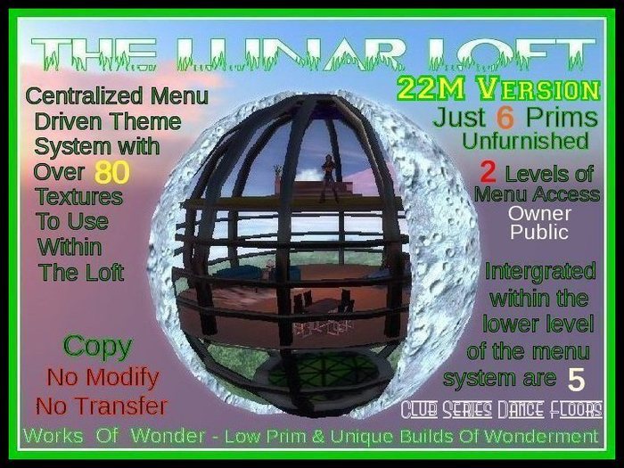 The Lunar Loft (22M) COPY Version