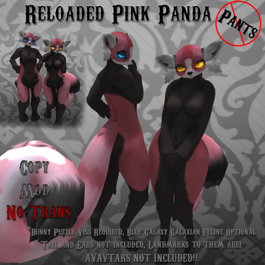 No Pants Mod Stand! Reloaded Pink Panda