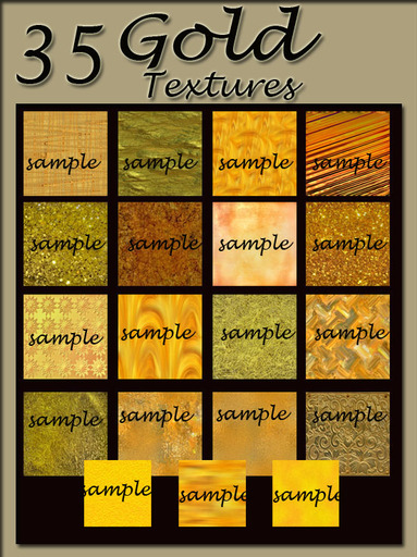 35 seamless gold textures