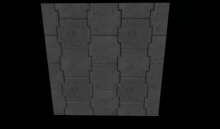 *Traditions* Concrete Wall 3D