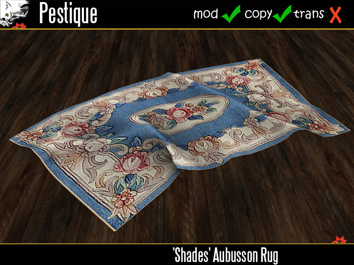 'Shades' Aubusson Rug 