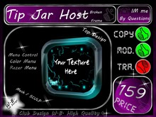 Host Tip jar 10 >> Tip jar Host Broken Frame <<
