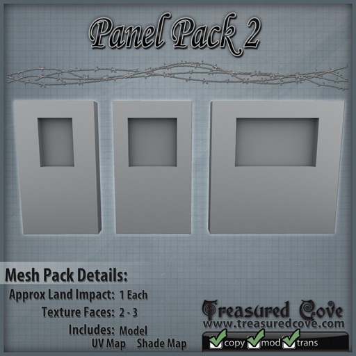 -TC- Panel Pack 2 Mesh 50% Discount!!