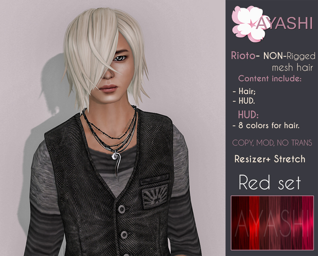 [^.^Ayashi^.^] Rioto-Red set
