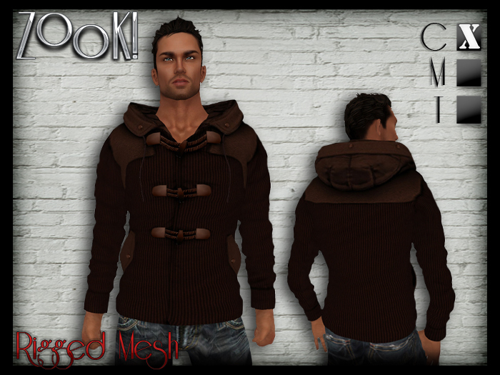 DEMO ZK! Corduroy Jacket (Rigged Mesh)