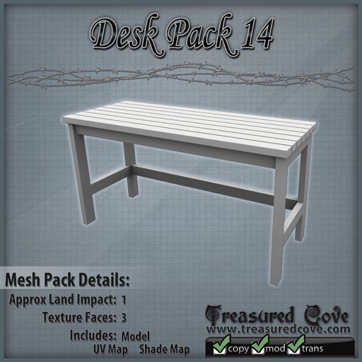 -TC- Desk Pack 14 Mesh