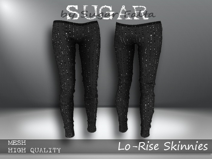SUGAR Lo-Rise Skinnies LUSH NOIR Boxed