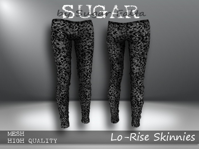 SUGAR Lo-Rise Skinnies ORNATE Boxed