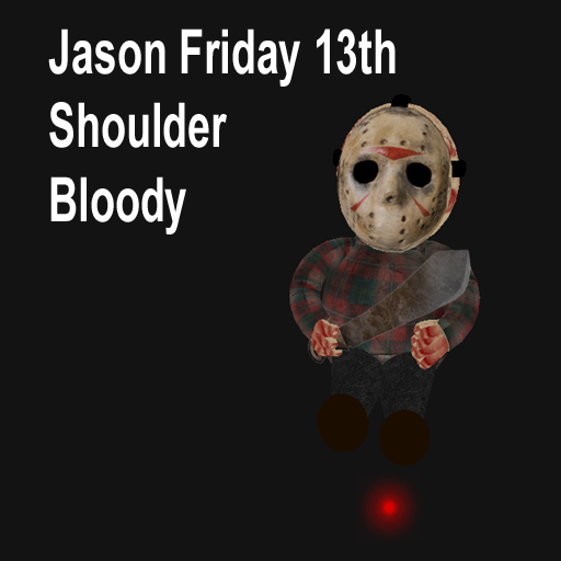 Jason Friday 13th Shoulder Bloody