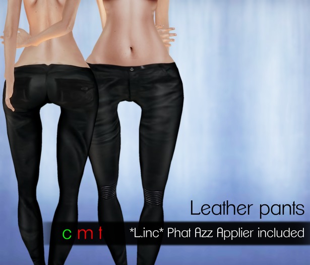 [Ponka] Leather pants *L.Inc* Phat Azz Applier