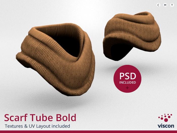 *viscon* Mesh Scarf Tube Bold