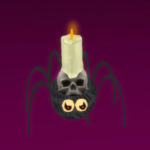SPIDER/SKULL/CANDLE